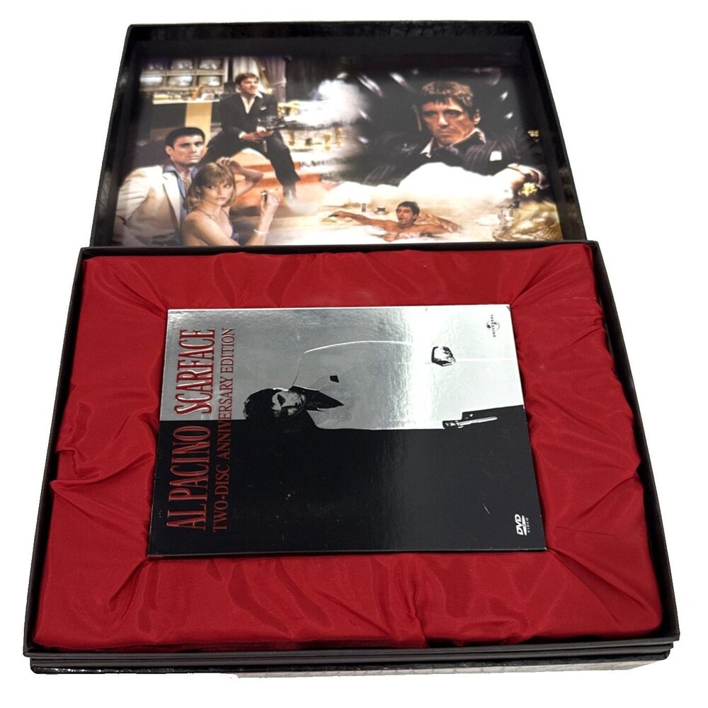 Scarface Deluxe Anniversary Gift Set (DVD, 2003, 2-Disc Set)